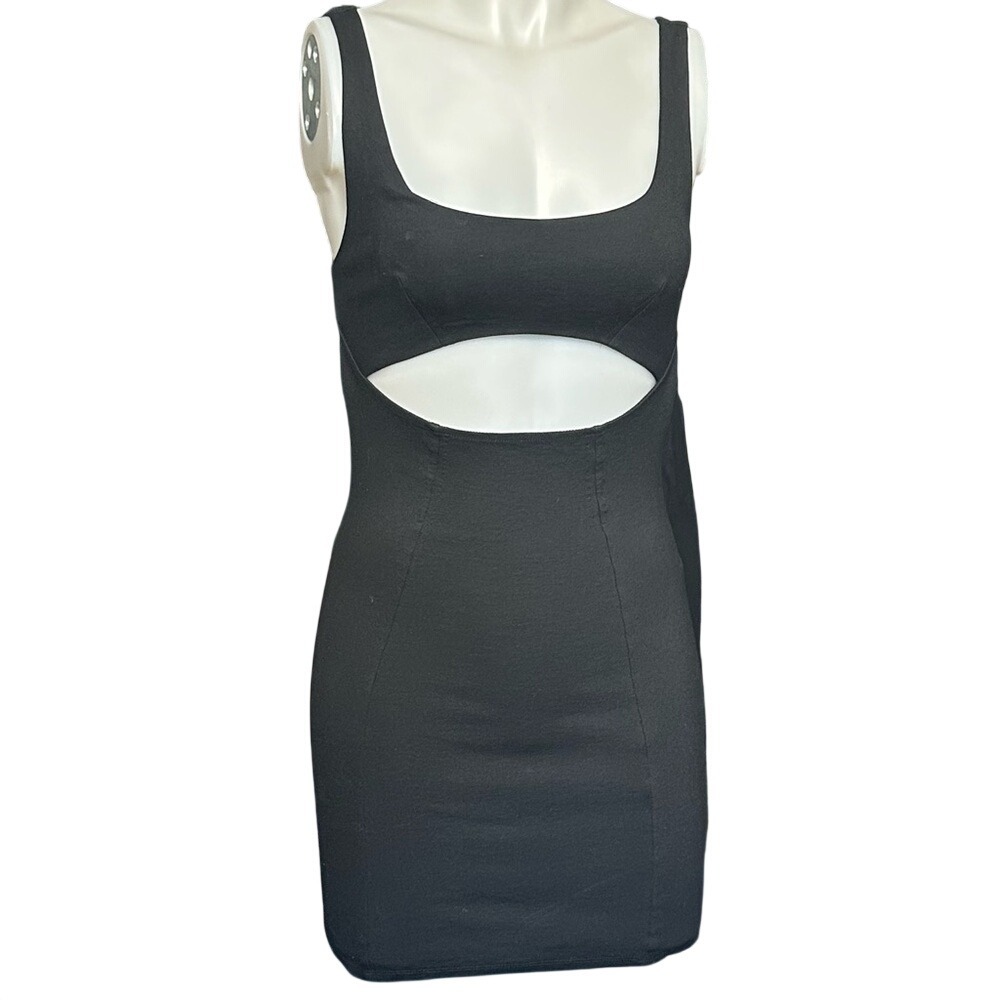 Scandalous Black Cut‎ Out Dress